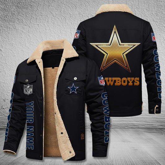 Dallas Cowboys Style Leather Jacket 2