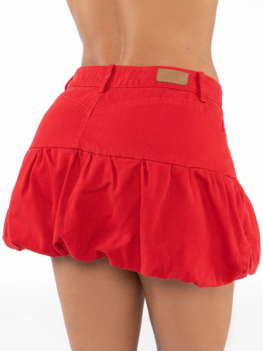 Natural Figure Silhouette Skirt