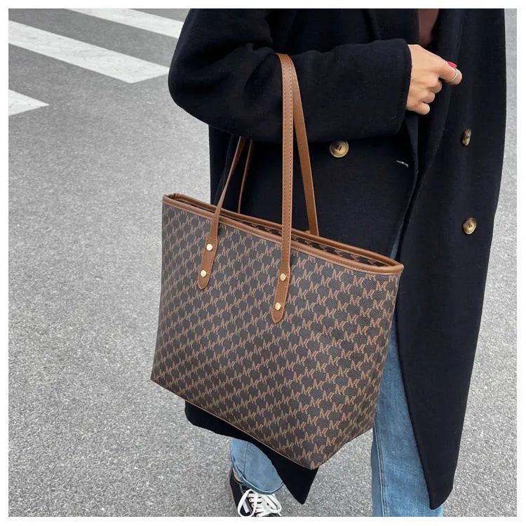 Women's Shoulder Bag Large Capacity Commuter's All-matching Tote Bag