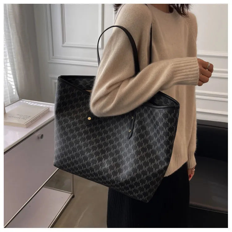 Women's Shoulder Bag Large Capacity Commuter's All-matching Tote Bag