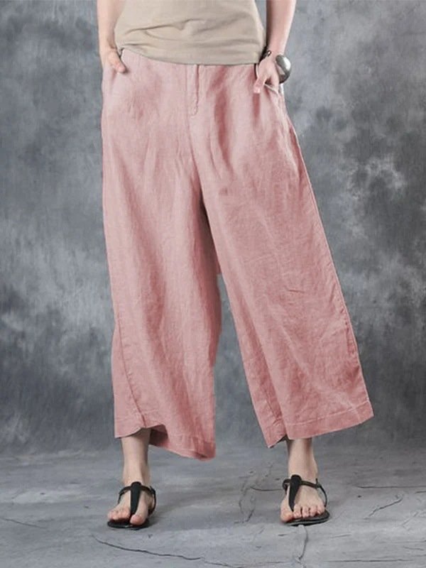 Airrys™ Women's Cotton Linen Casual Ninth Pants