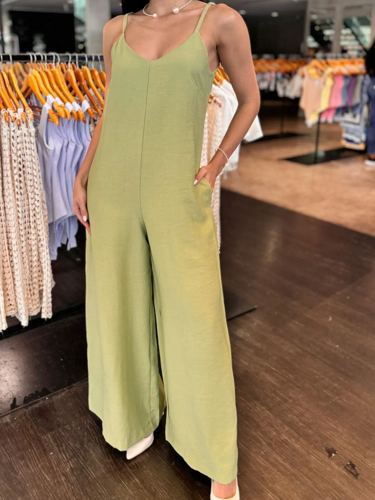 Casual Wide-leg Jumpsuit