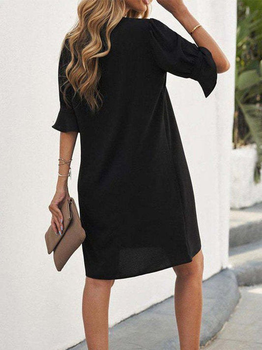 Airrys™ Women's Simple V-Neck Loose Dress