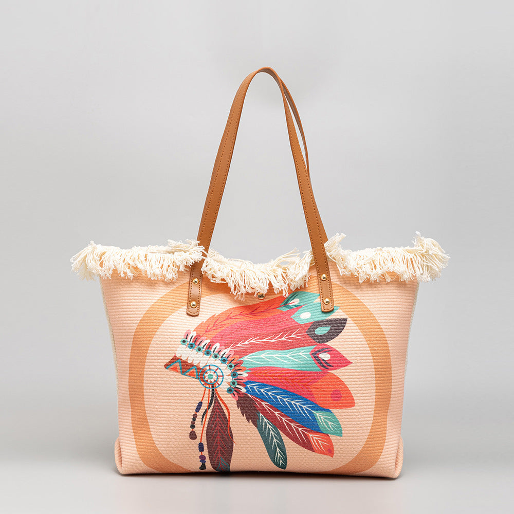 Bohemian Ethnic Canvas Shoulder Bag