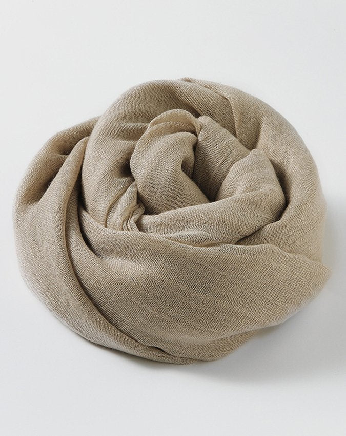 Airrys™ Women's Pure Color Cotton Linen Scarf Shawl