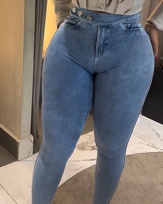 BBL High Waist Hip Lifter Jeans