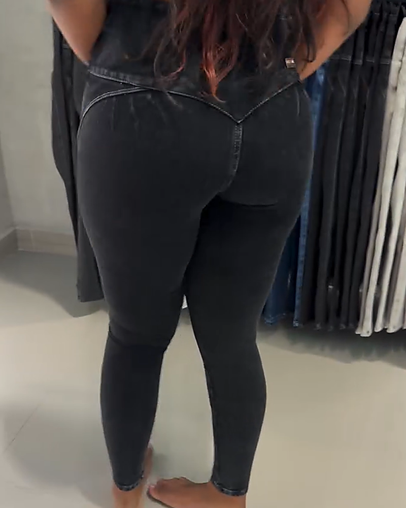 BBL High Waist Hip Lifter Jeans