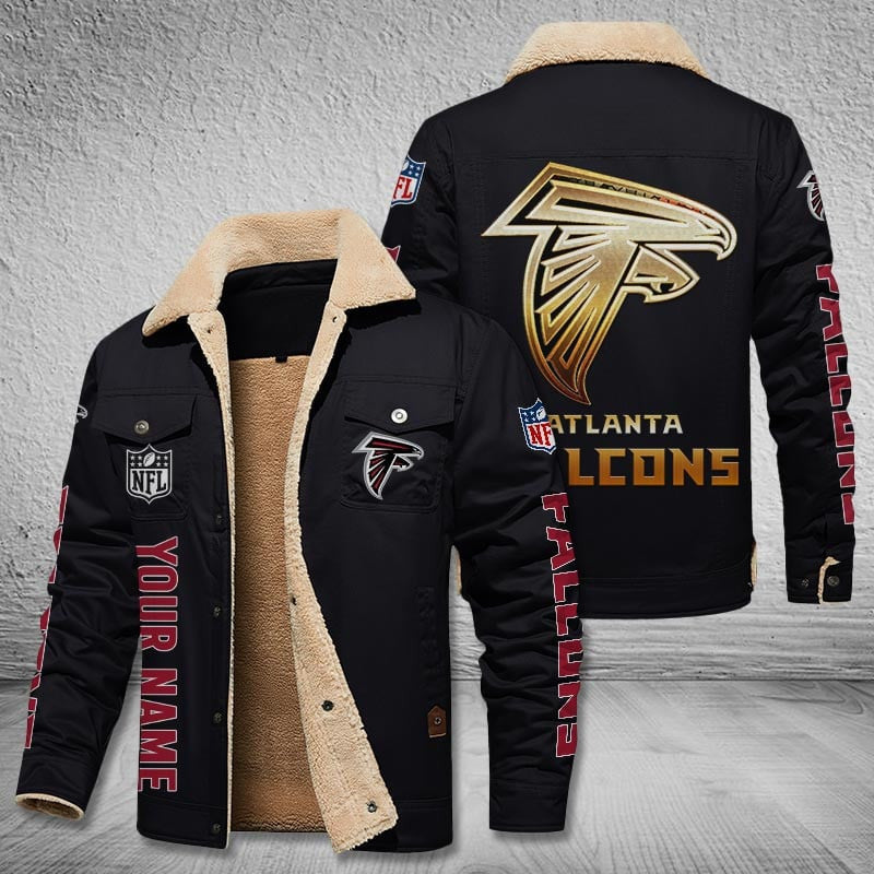 Atlanta Falcons Style Leather Jacket 2