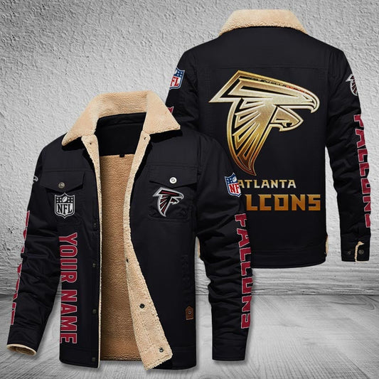 Atlanta Falcons Style Leather Jacket 2