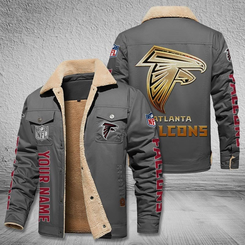 Atlanta Falcons Style Leather Jacket 2