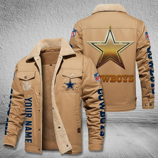 Dallas Cowboys Style Leather Jacket 2