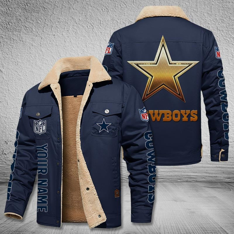 Dallas Cowboys Style Leather Jacket 2