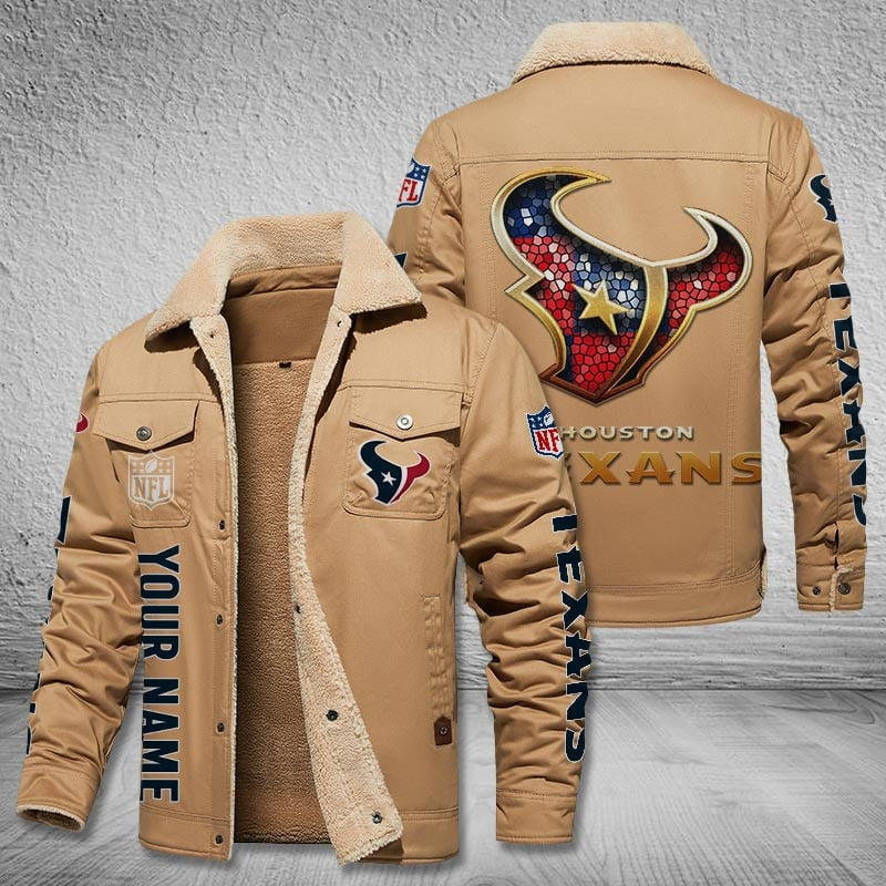 Houston Texans Style Leather Jacket 2