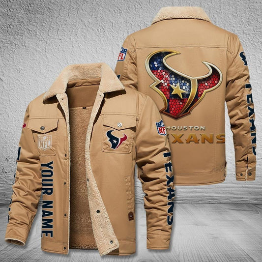 Houston Texans Style Leather Jacket 2