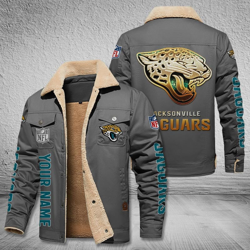 Jacksonville Jaguars Style Leather Jacket 2