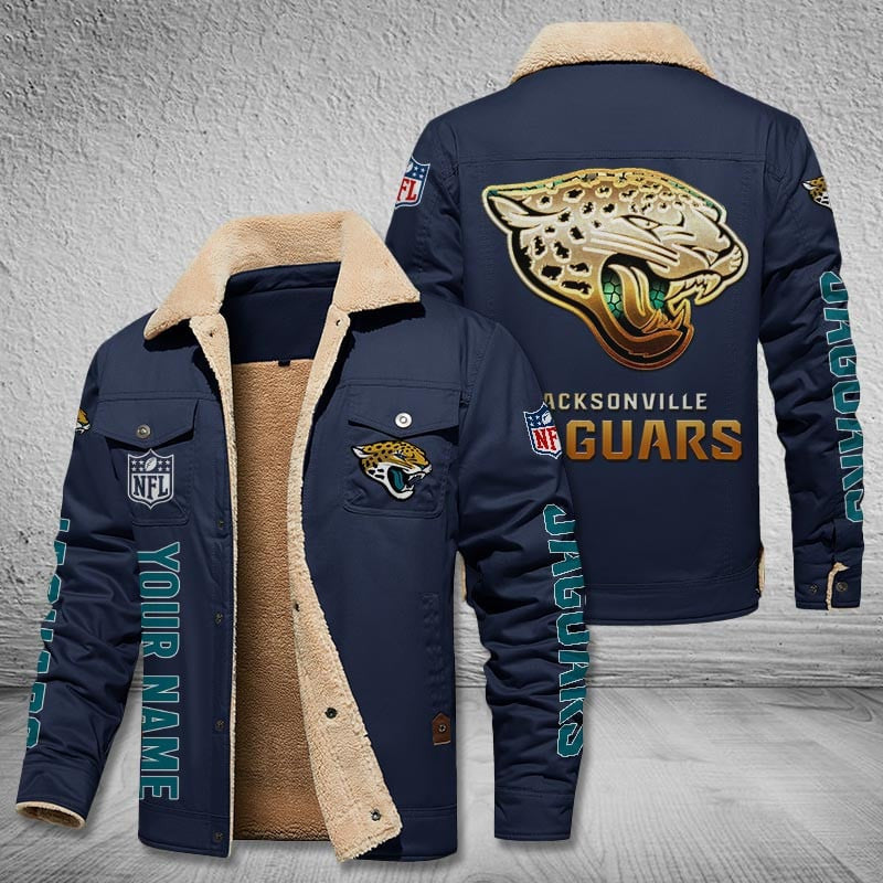 Jacksonville Jaguars Style Leather Jacket 2