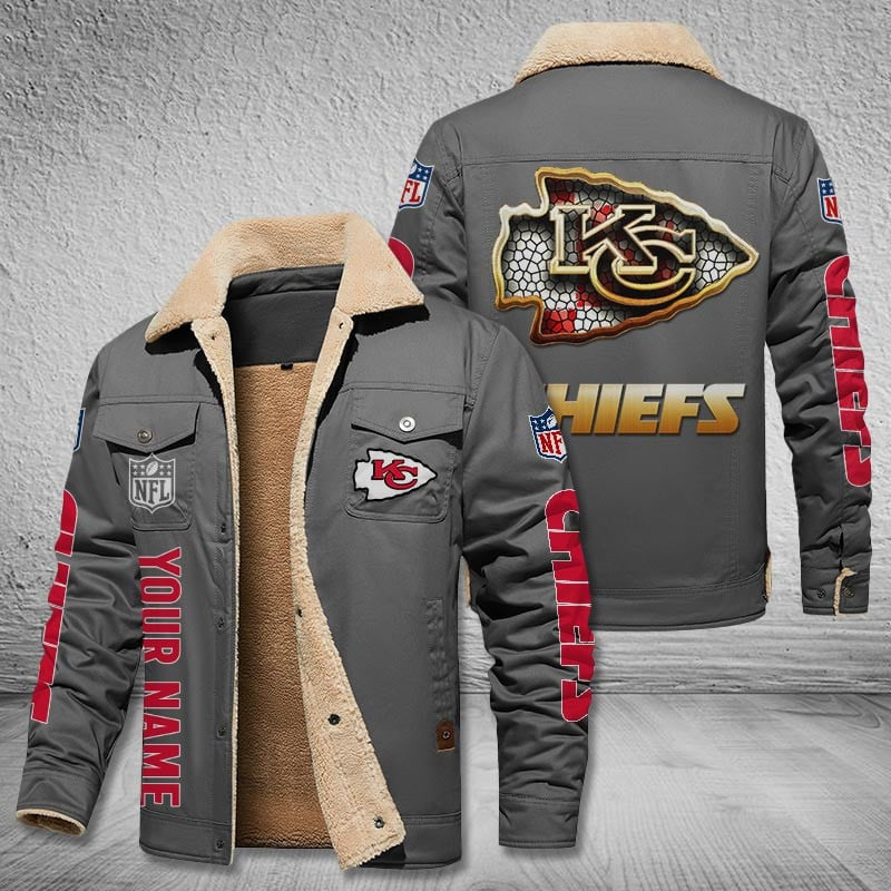 Kansas City Chiefs Style Leather Jacket 2