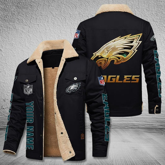 Philadelphia Eagles Style Leather Jacket 2