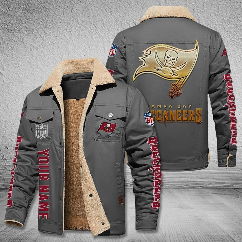 Tampa Bay Buccaneers Style Leather Jacket 2