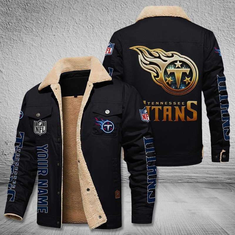 Tennessee Titans Style Leather Jacket 2