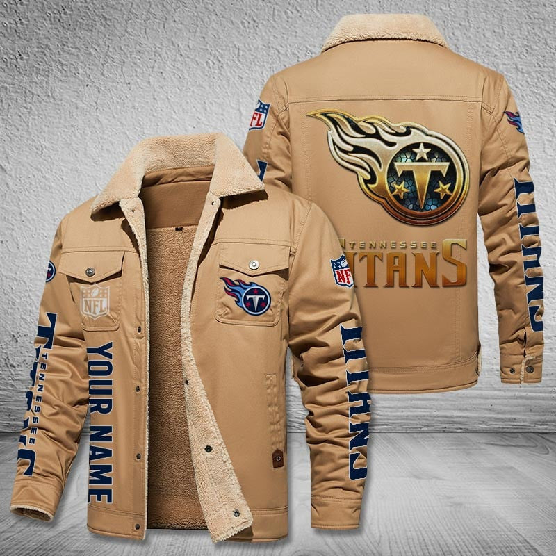 Tennessee Titans Style Leather Jacket 2