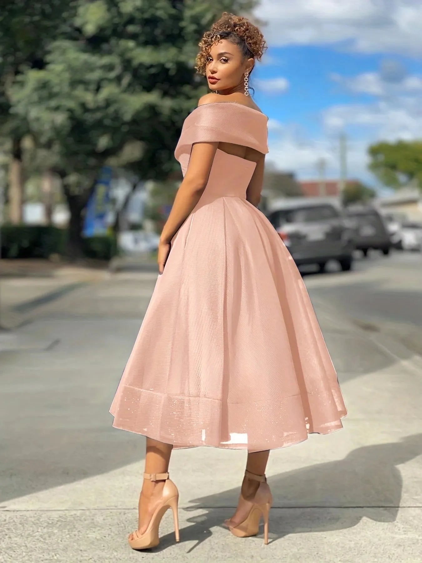 Plus Size Women's Clothing New Sexy V-neck Slim Dress