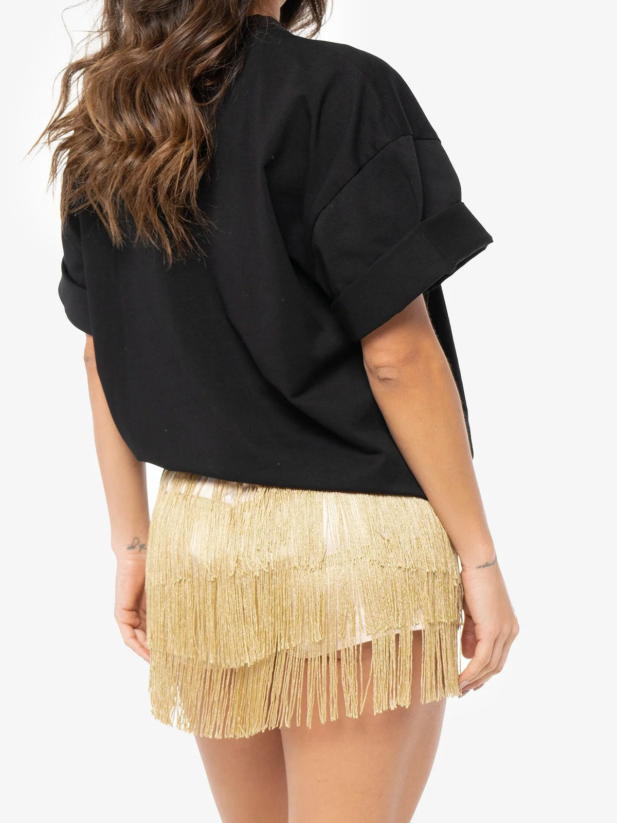 Fringed Shorts