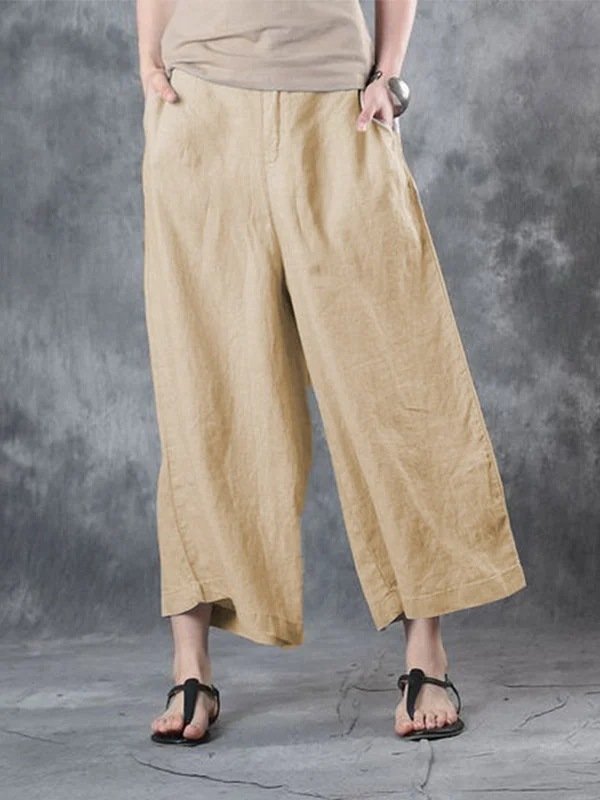 Airrys™ Women's Cotton Linen Casual Ninth Pants