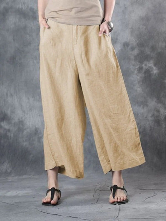 Airrys™ Women's Cotton Linen Casual Ninth Pants