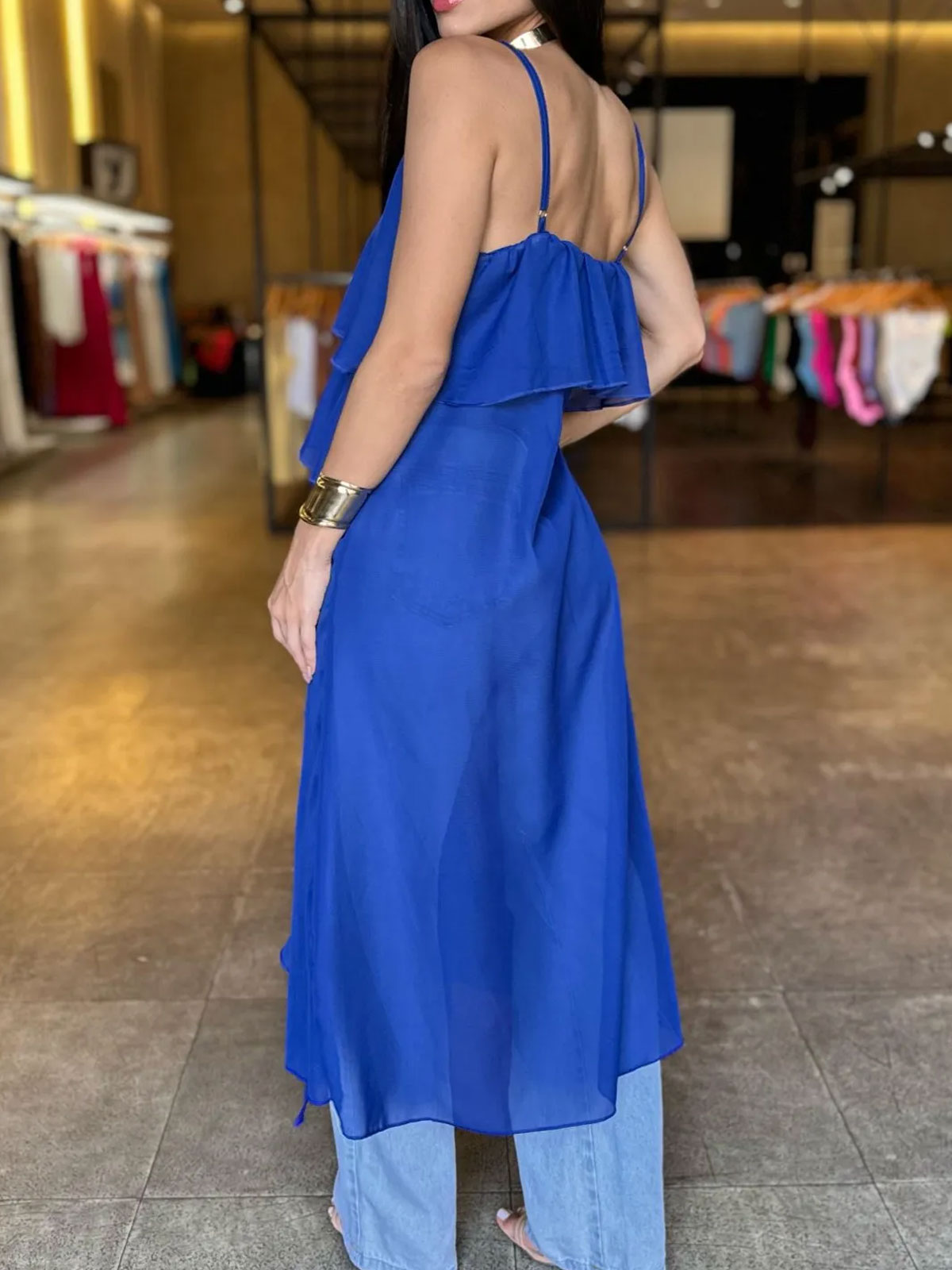 Leopard Print Boho Chic Dress