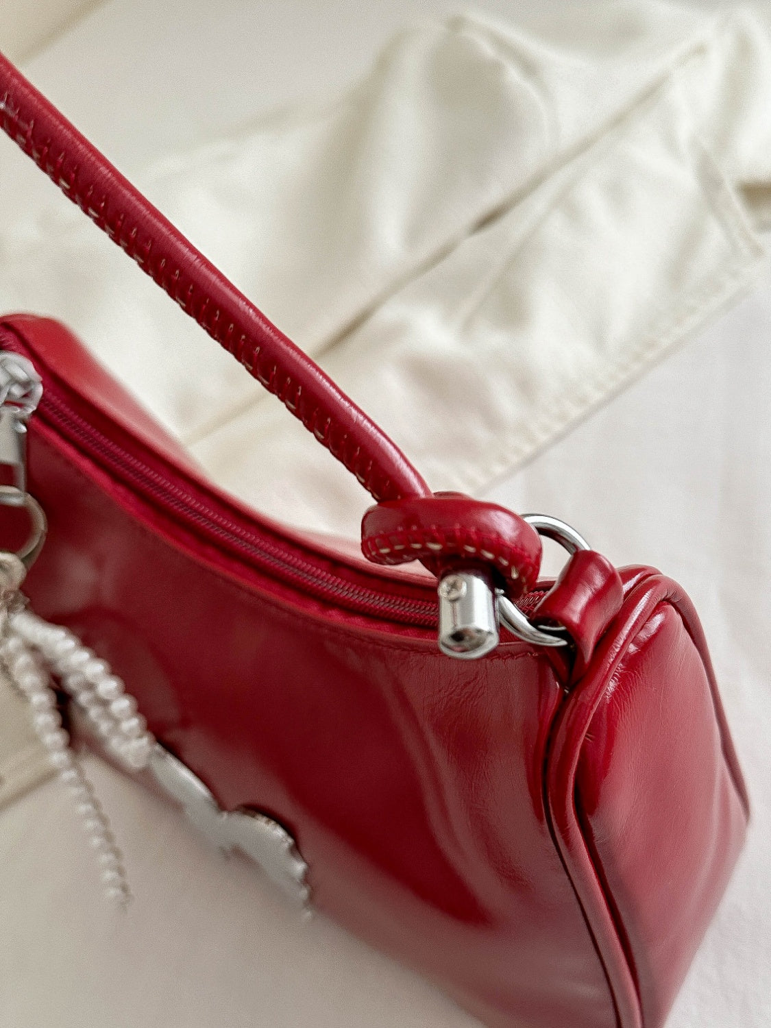 Butterfly PU Leather Shoulder Bag