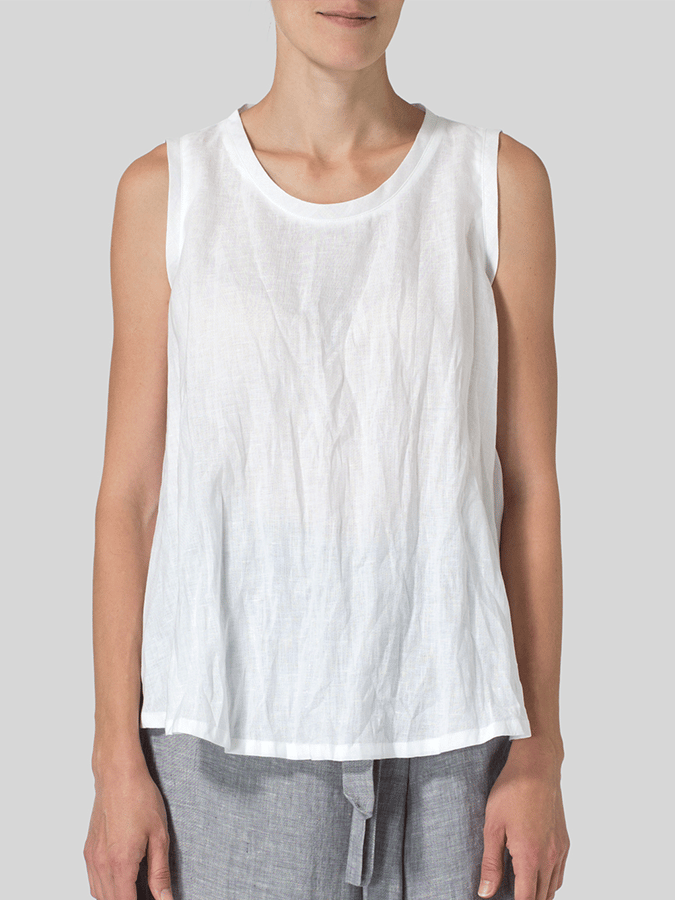 Airrys™ Women's Linen Crinkled Lightweight Top