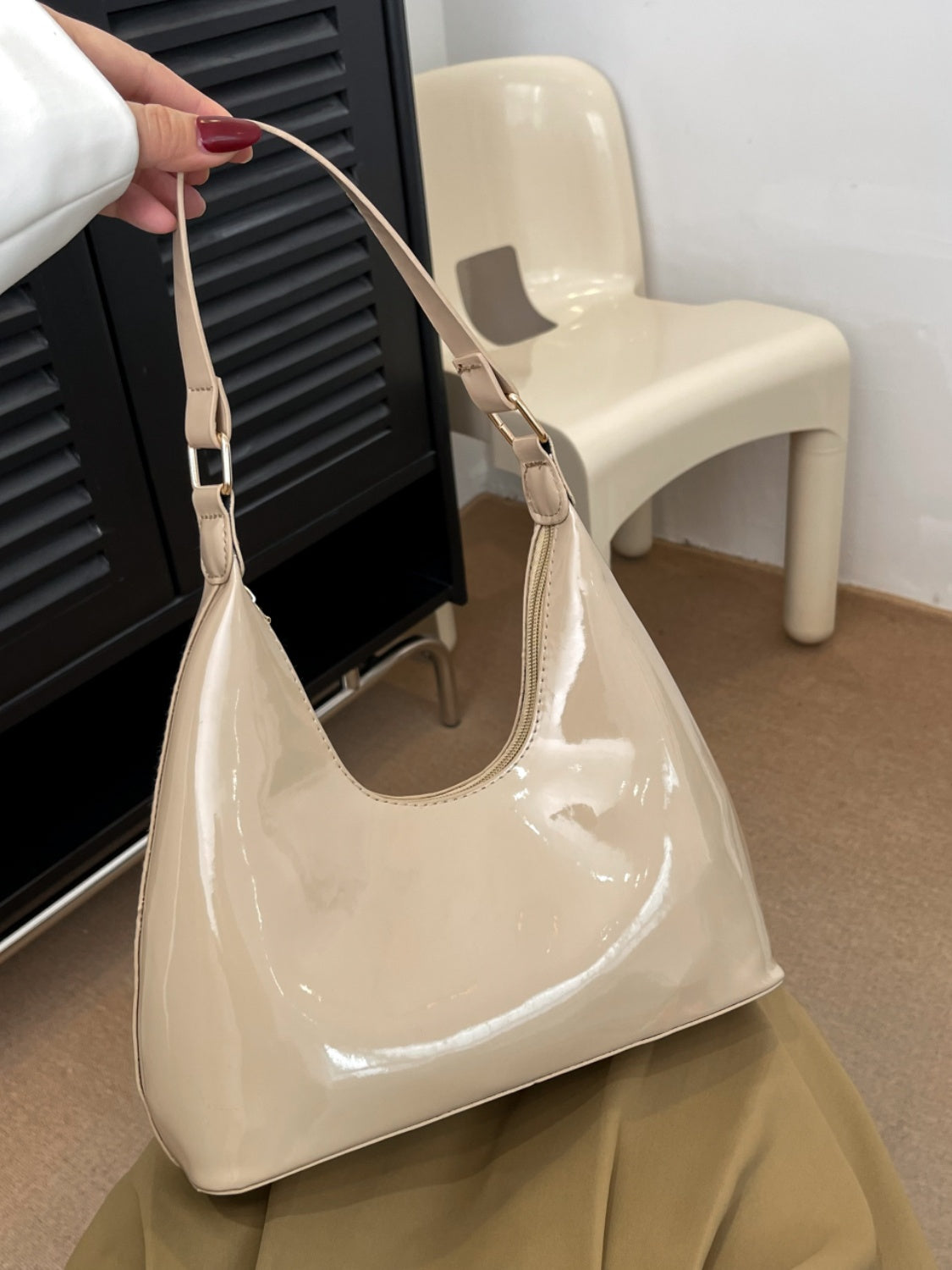 Mirror Surface Shoulder Bag