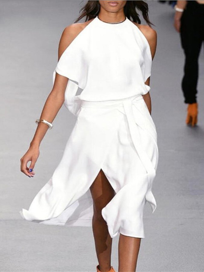 Airrys™ Women's Sexy Slit Off-Shoulder Dress