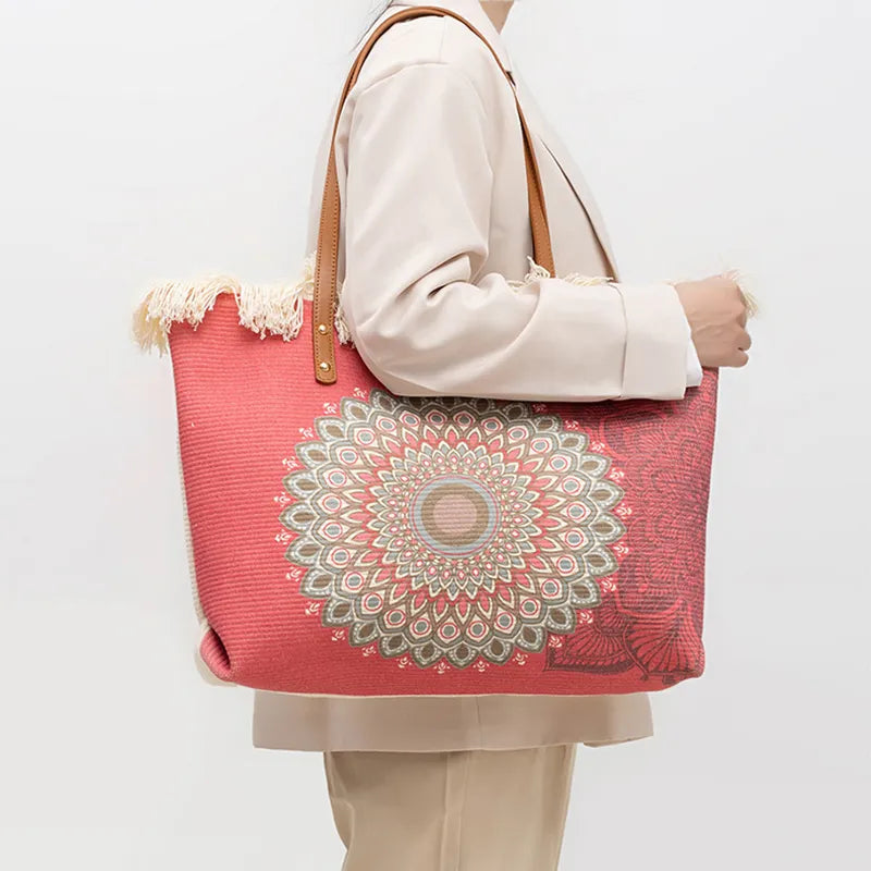 Bohemian Ethnic Canvas Shoulder Bag
