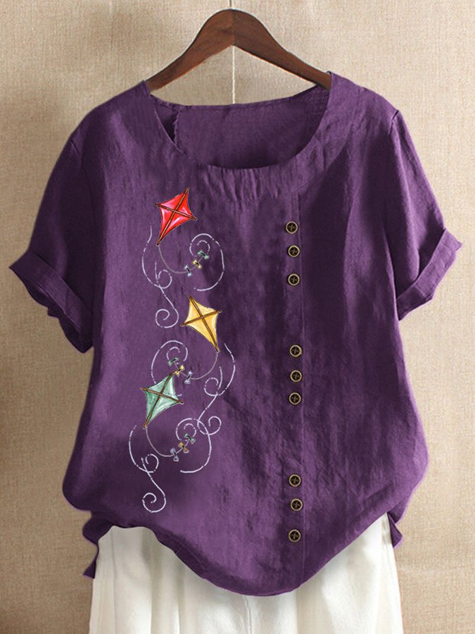 Airrys™ Printed Casual Top