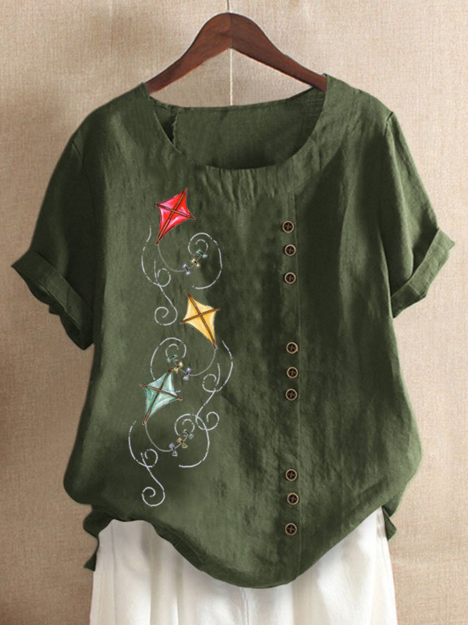 Airrys™ Printed Casual Top