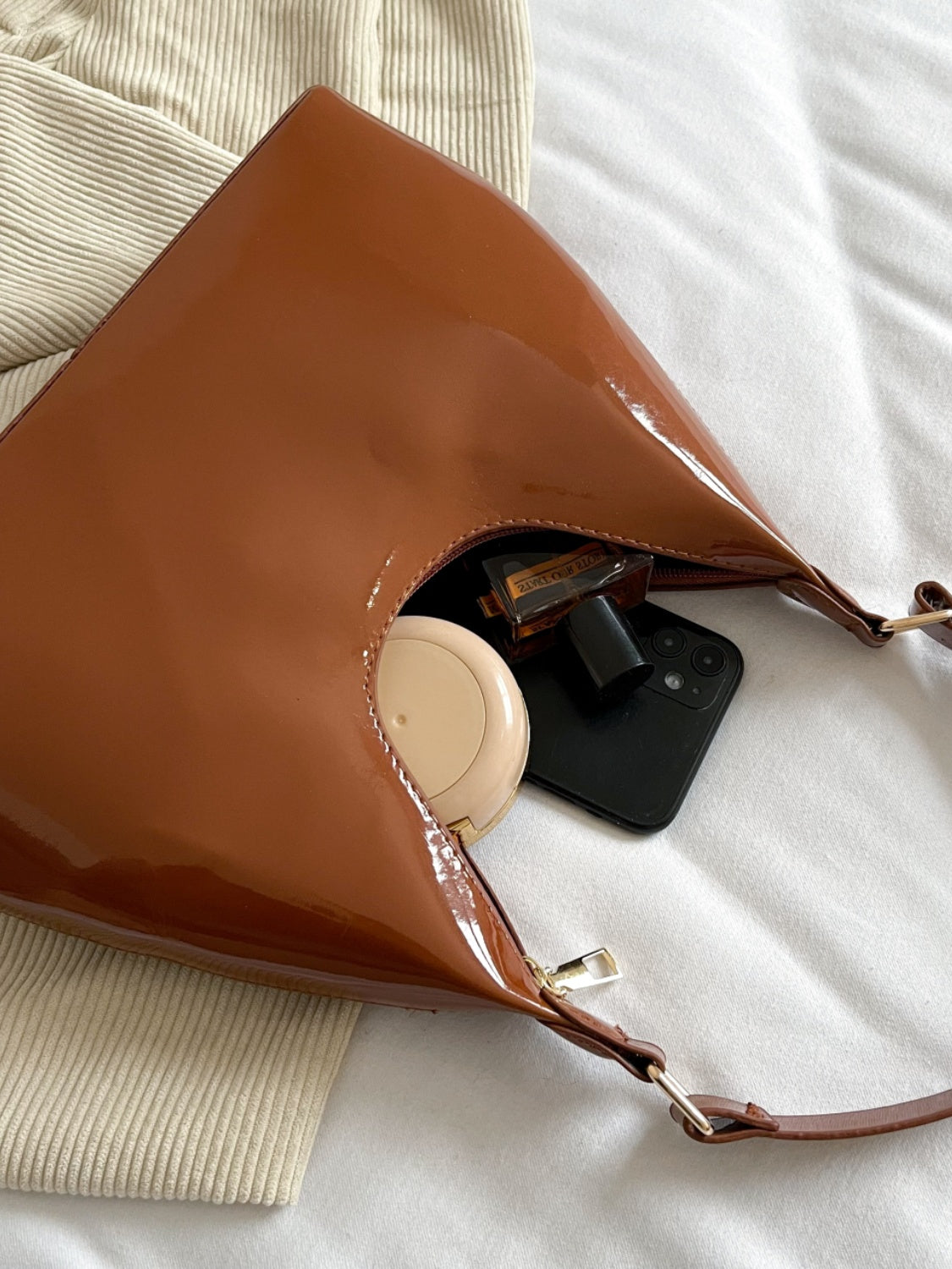 Mirror Surface Shoulder Bag
