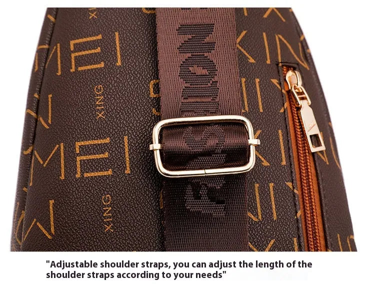 Women's Chest Bag Fashion Letters New Printed Crossbody Bag