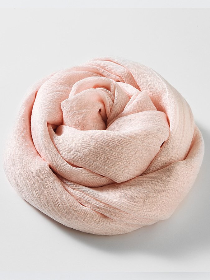 Airrys™ Women's Pure Color Cotton Linen Scarf Shawl