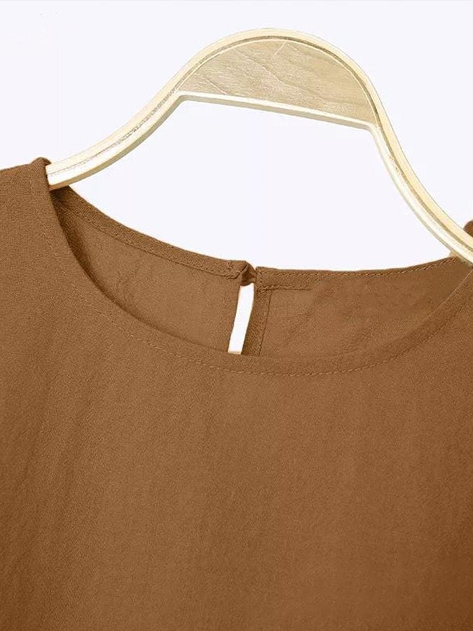 Airrys™ Women's Cotton Linen Casual Top and Pant Set