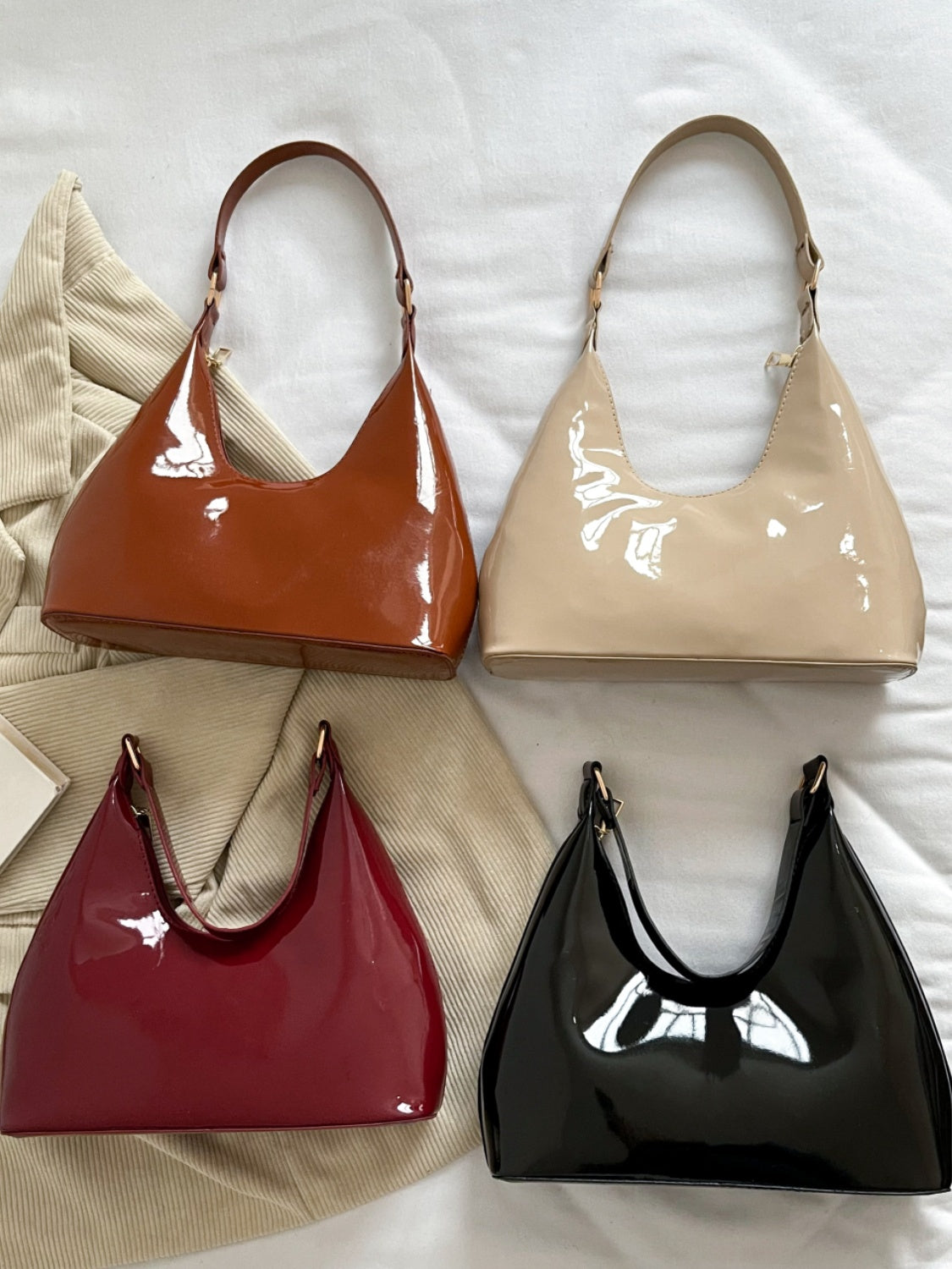 Mirror Surface Shoulder Bag