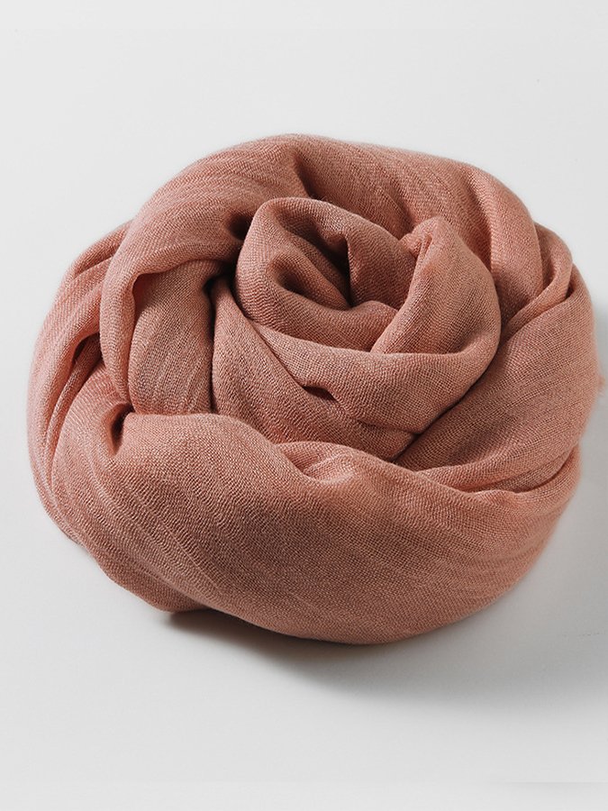 Airrys™ Women's Pure Color Cotton Linen Scarf Shawl