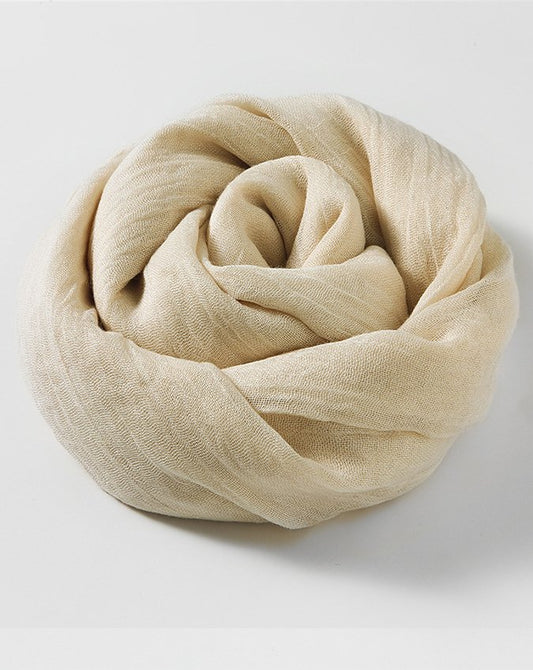 Airrys™ Women's Pure Color Cotton Linen Scarf Shawl