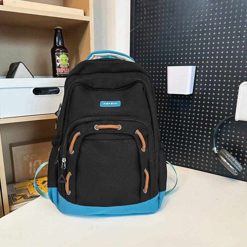 Schoolbag Female Fresh Primary And Secondary School Student Backpack Large Capacity Couple Casual Travel Bag