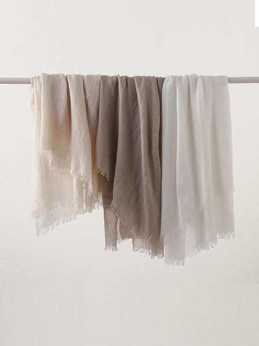 Airrys™ Women's Pure Color Cotton Linen Scarf Shawl