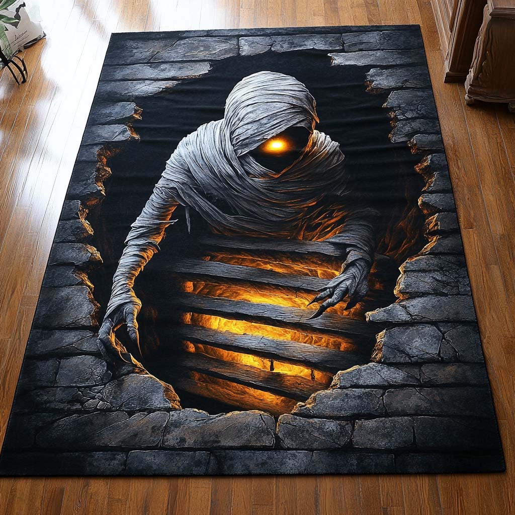 Crypt Mummy Area Rug NCU0XD799