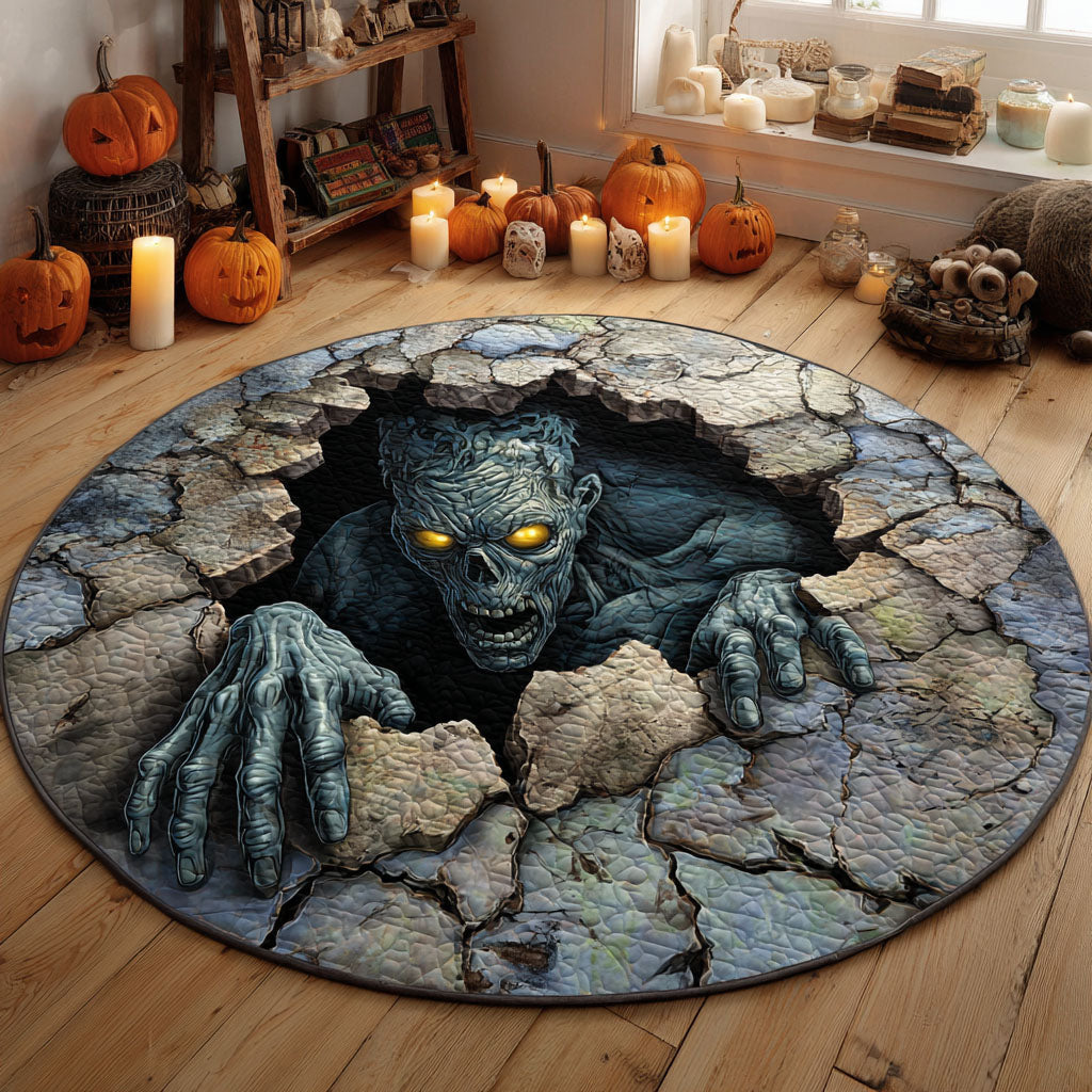 Ghoul Breaker Quilted Round Mat NCU0TV443