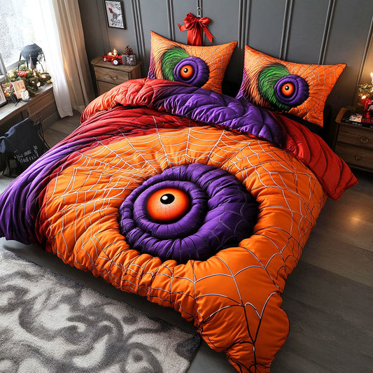 Haunted Terror 3-Piece Quilted Bedding Set NCU0TD507