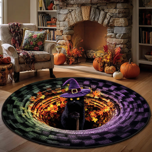 Mystic Glow Quilted Round Mat NCU0VL2888